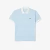 Classic Fit L.12.12 Stribet Petit Piqué Polo Shirt