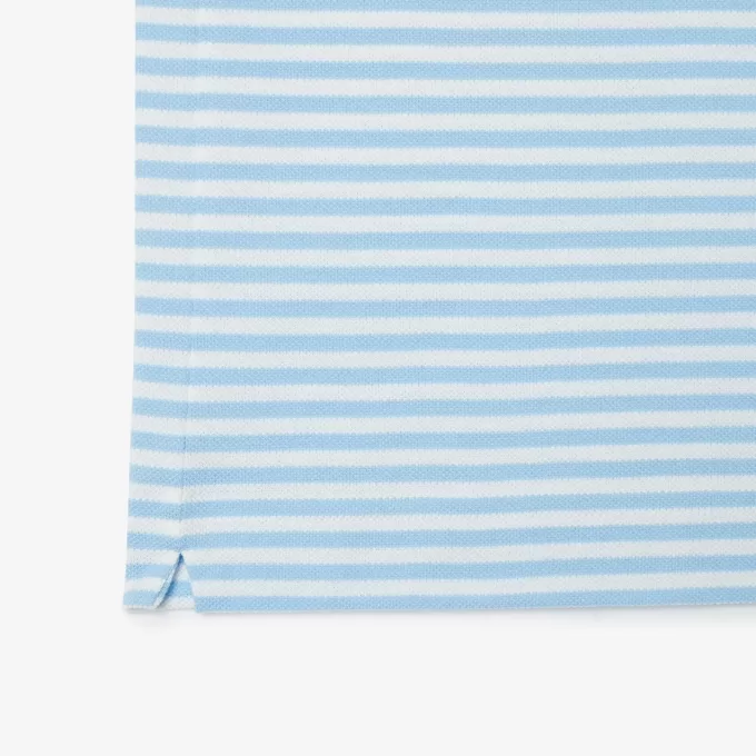 Classic Fit L.12.12 Stribet Petit Piqué Polo Shirt