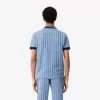 Classic Fit Monogram Jacquard Polo Shirt