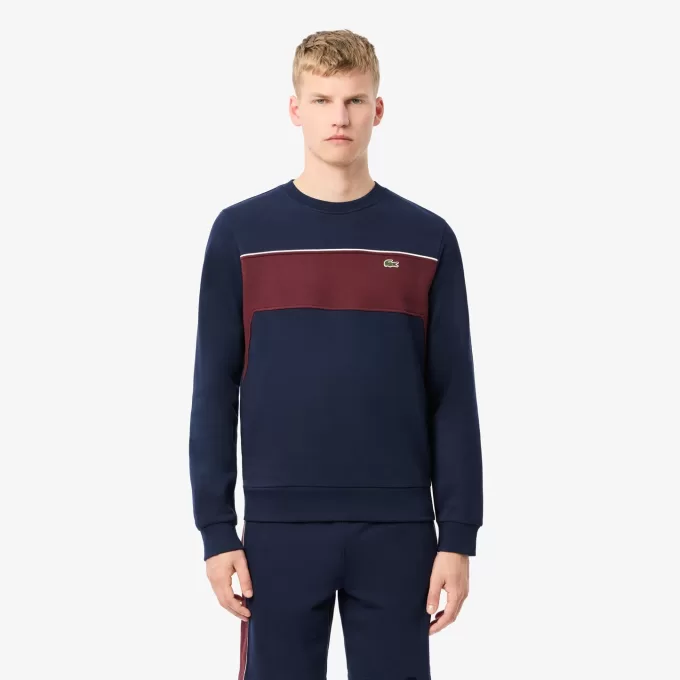 Colourblock Fleece Sweatshirt