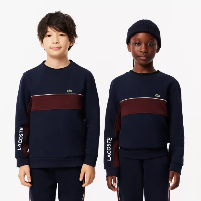 Colourblock Fleece Sweatshirt