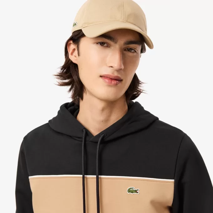 Colourblock Fleece hættetrøje