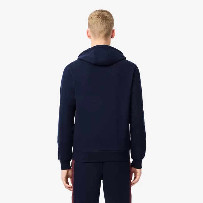 Colourblock Fleece hættetrøje