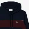 Colourblock Fleece hættetrøje