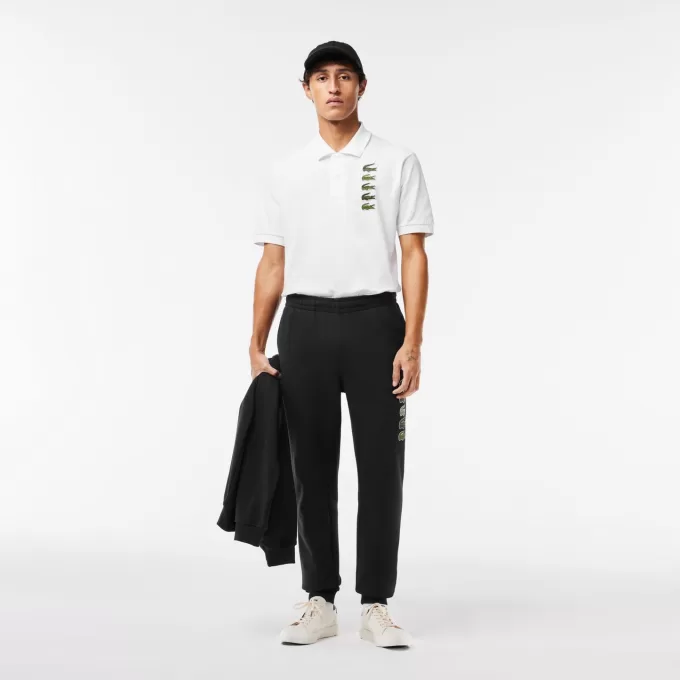 Croc Badge Piqué Polo Shirt