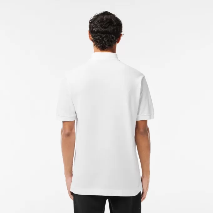 Croc Badge Piqué Polo Shirt