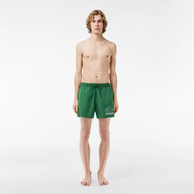 Croc Print badebukser