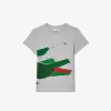 Crocodile Grafisk bomuld T-shirt