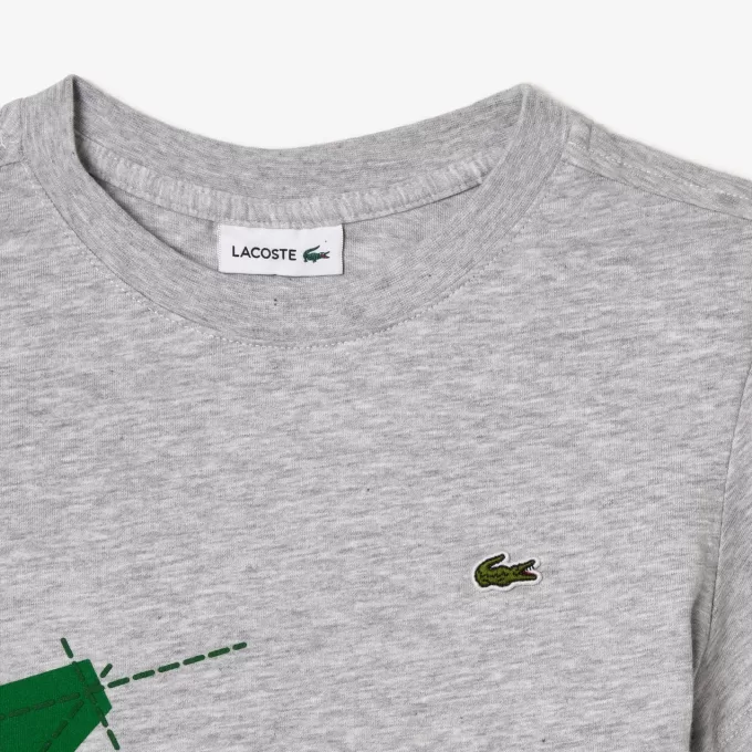 Crocodile Grafisk bomuld T-shirt