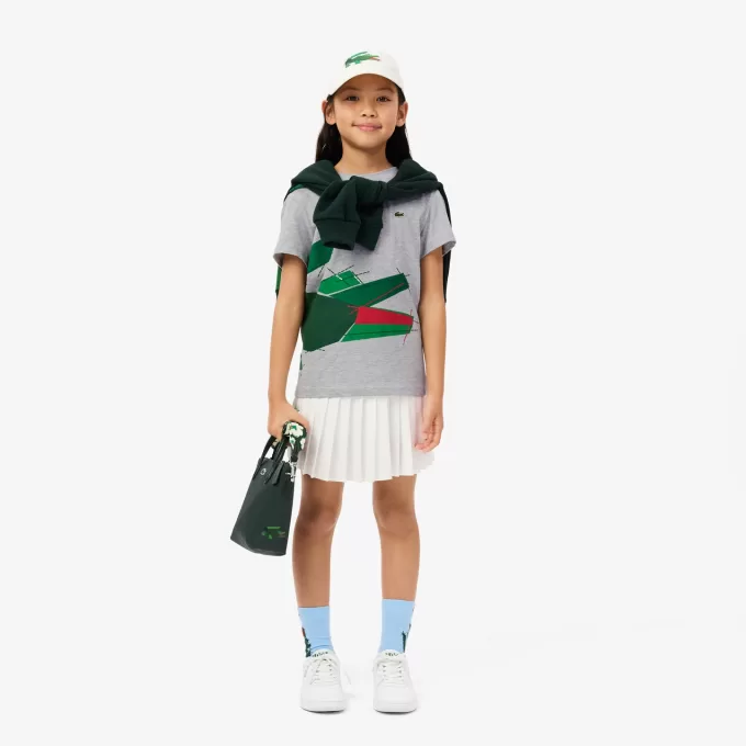 Crocodile Grafisk bomuld T-shirt