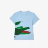 Crocodile Grafisk bomuld T-shirt
