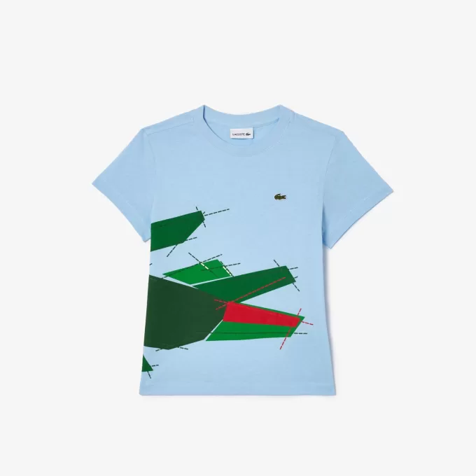 Crocodile Grafisk bomuld T-shirt