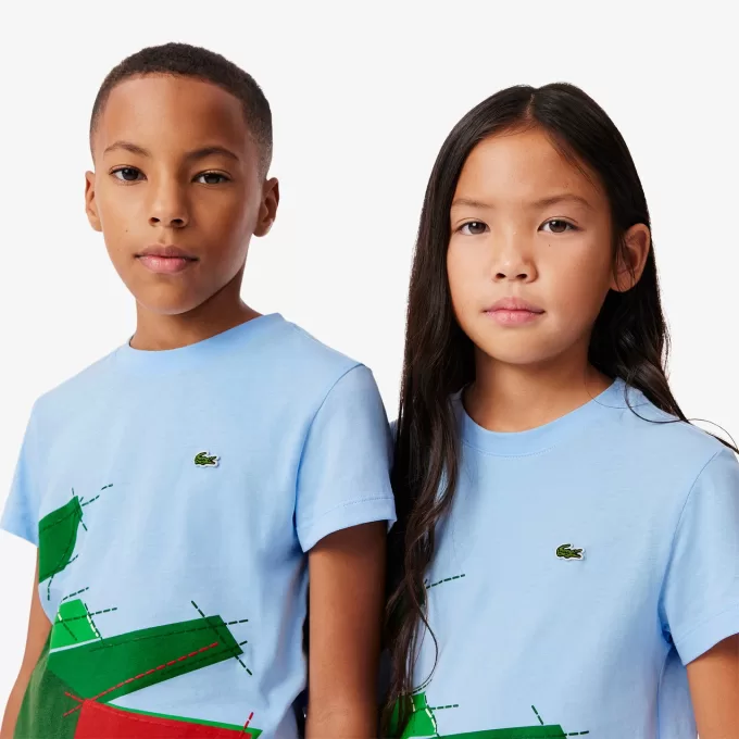 Crocodile Grafisk bomuld T-shirt
