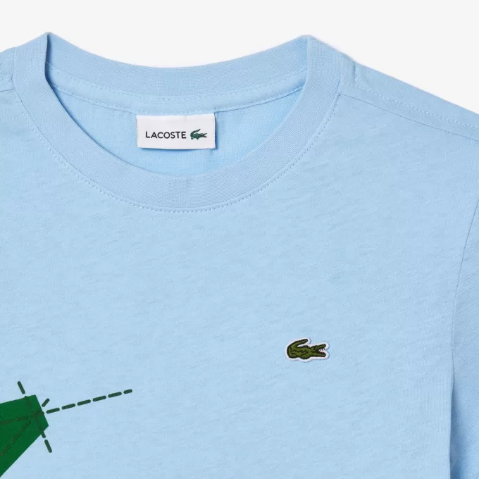 Crocodile Grafisk bomuld T-shirt