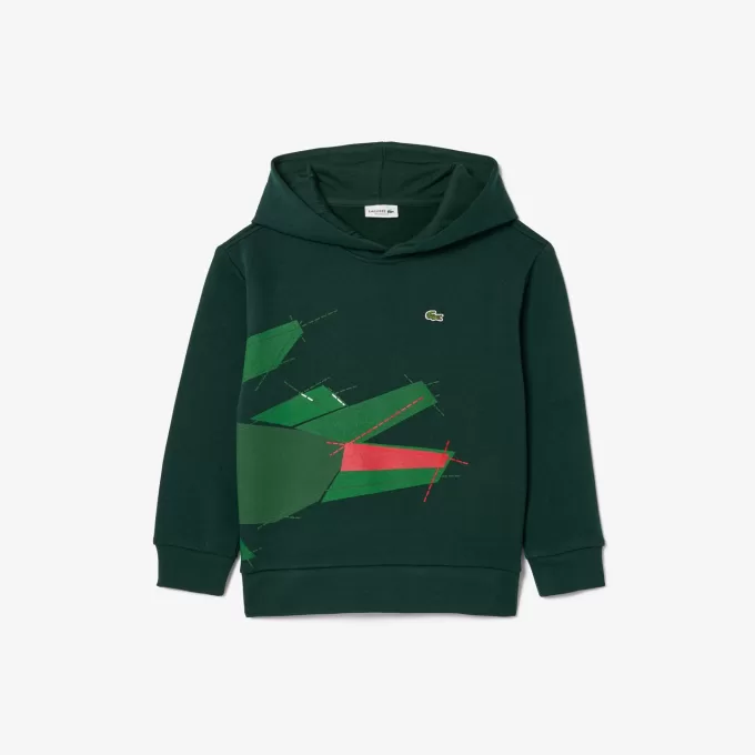 Crocodile grafisk hættetrøje