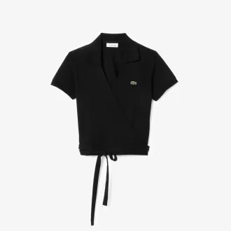 Crossover Stretch Pique Polo Shirt