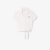 Crossover Stretch Piqué Polo Shirt