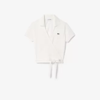 Crossover Stretch Piqué Polo Shirt