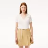Crossover Stretch Piqué Polo Shirt