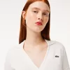 Crossover Stretch Piqué Polo Shirt