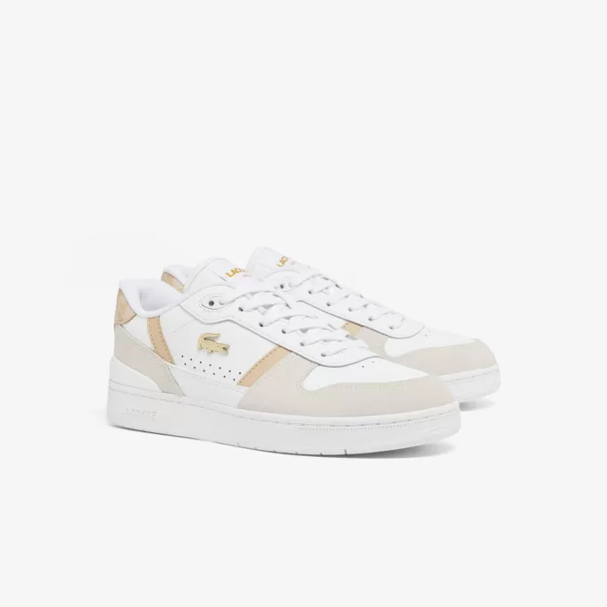 Dame T-clip sæt læder sneakers