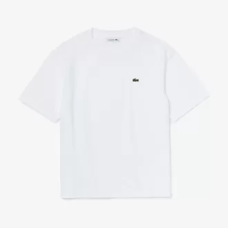 Dame T-shirt i premium bomuld med rund hals