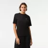 Dame T-shirt i premium bomuld med rund hals