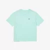 Dame T-shirt i premium bomuld med rund hals
