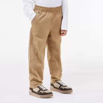 Drenge Lacoste Stretch Cotton Gabardine Chinos