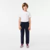 Drenge Lacoste Stretch Cotton Gabardine Chinos