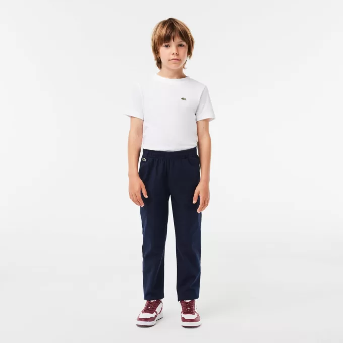 Drenge Lacoste Stretch Cotton Gabardine Chinos