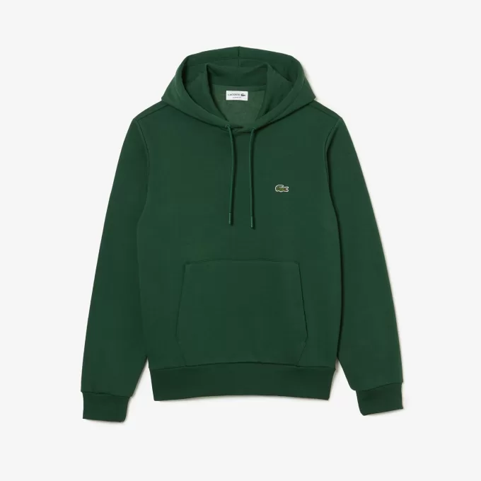 Fleece hættetrøje