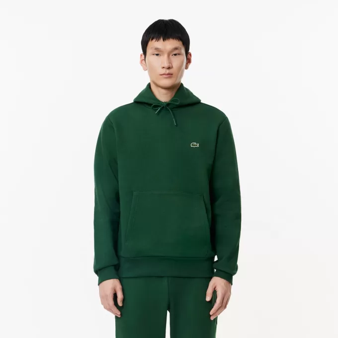 Fleece hættetrøje