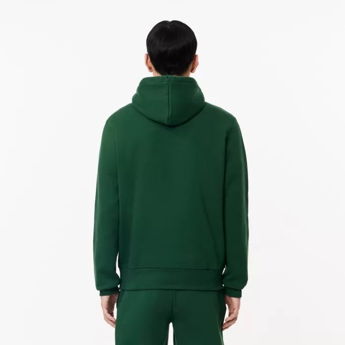 Fleece hættetrøje