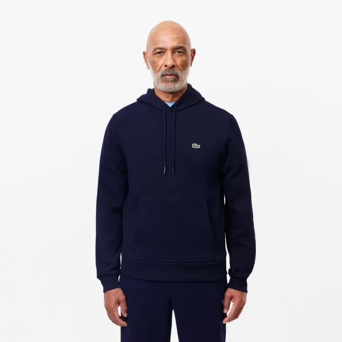 Fleece hættetrøje
