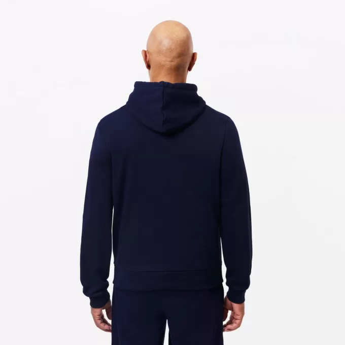 Fleece hættetrøje