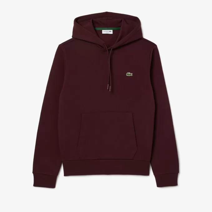 Fleece hættetrøje