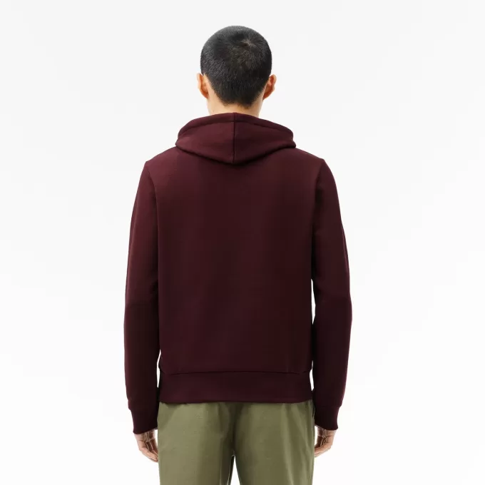 Fleece hættetrøje