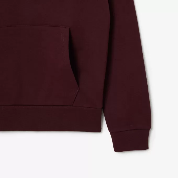 Fleece hættetrøje