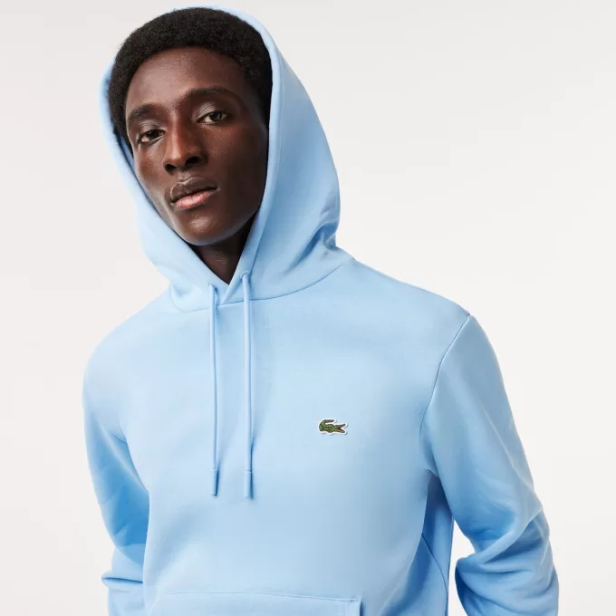 Fleece hættetrøje