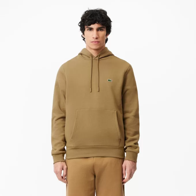 Fleece hættetrøje