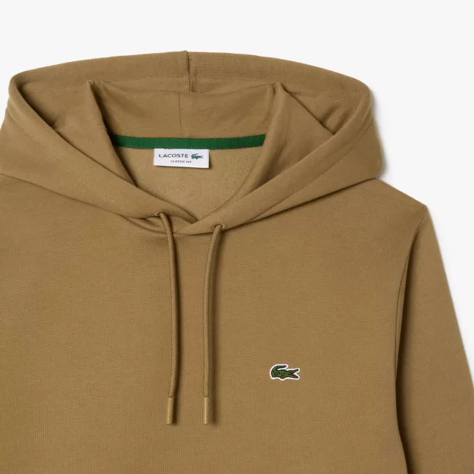 Fleece hættetrøje