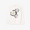 Fleece sweatshirt i overstørrelse