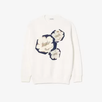 Fleece sweatshirt i overstørrelse