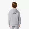 Fleece sweatshirt med kontrasttryk