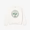 Fleece sweatshirt med løs pasform