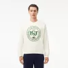 Fleece sweatshirt med løs pasform