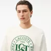 Fleece sweatshirt med løs pasform