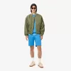 Fleece sweatshirt med rund hals