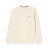Fleece sweatshirt med rund hals
